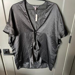 Victoria's Secret Kimono Robe Black One Size